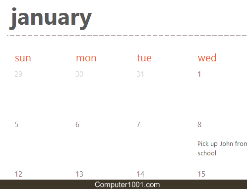 Excel Template Evergreen Calendar Tabs (White) Excel Template Evergreen Calendar Tabs (White)